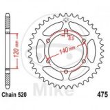 Kettenrad Stahl Kawasaki KL250 A3-A4/C1-C2 KLR250 D 520 Teilung von JT Sprockets.