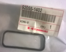 Dichtung des Kühlanschlusses am Zylinder Kawasaki.
