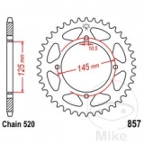 Kettenrad Stahl 520 Teilung MZ/MUZ/Yamaha.