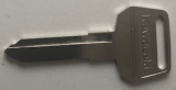 Kawasaki Schlüsselrohling 1 Stück Neu.