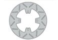 Bremsscheibe starr Kawasaki  hinten 1 Stck, ABE, Neu.